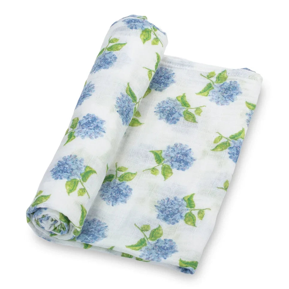 You Had Me At Hydrangea Baby Muslin Swaddle Blanket - Giften Market