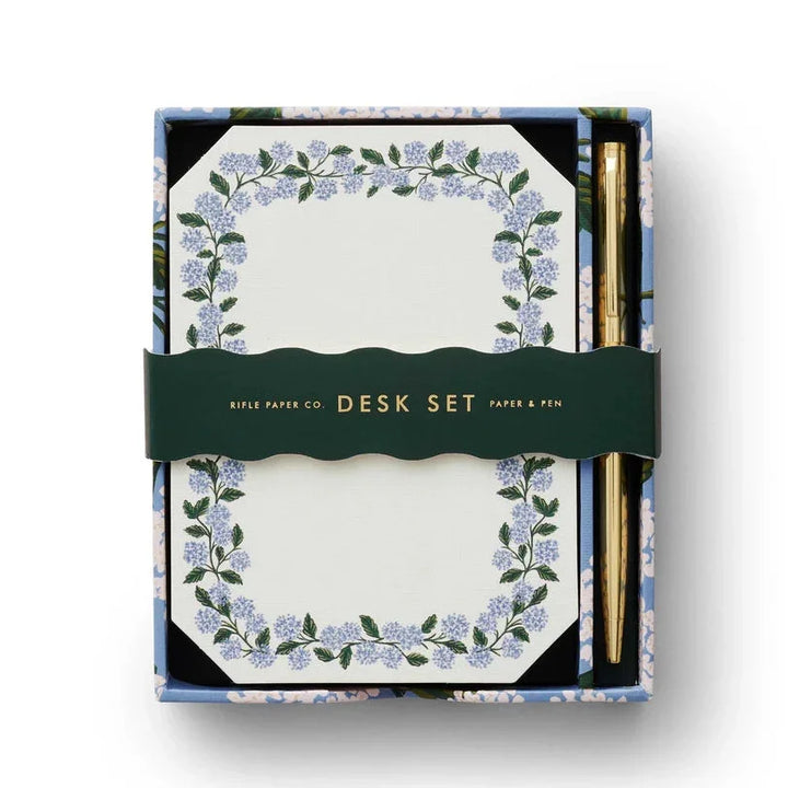 Hydrangea Note Writing Set