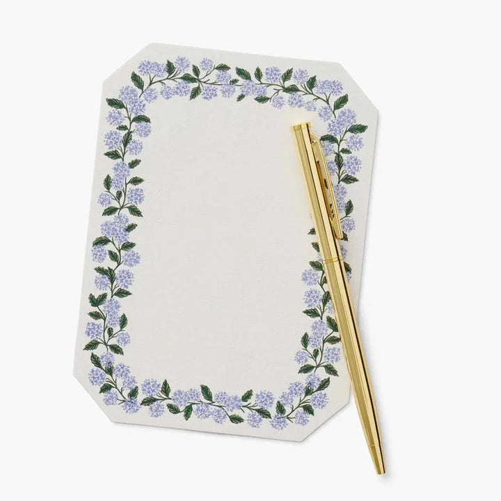 Hydrangea Note Writing Set