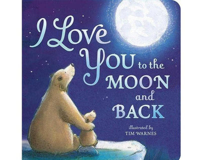 I Love You to the Moon & Back Board Book - Giften Market