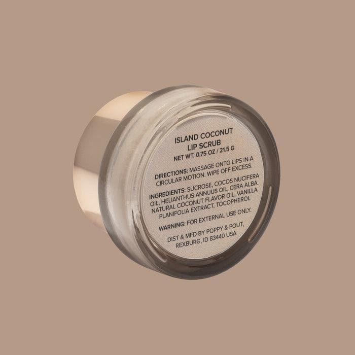 Island Coconut Lip Scrub - Giften Market
