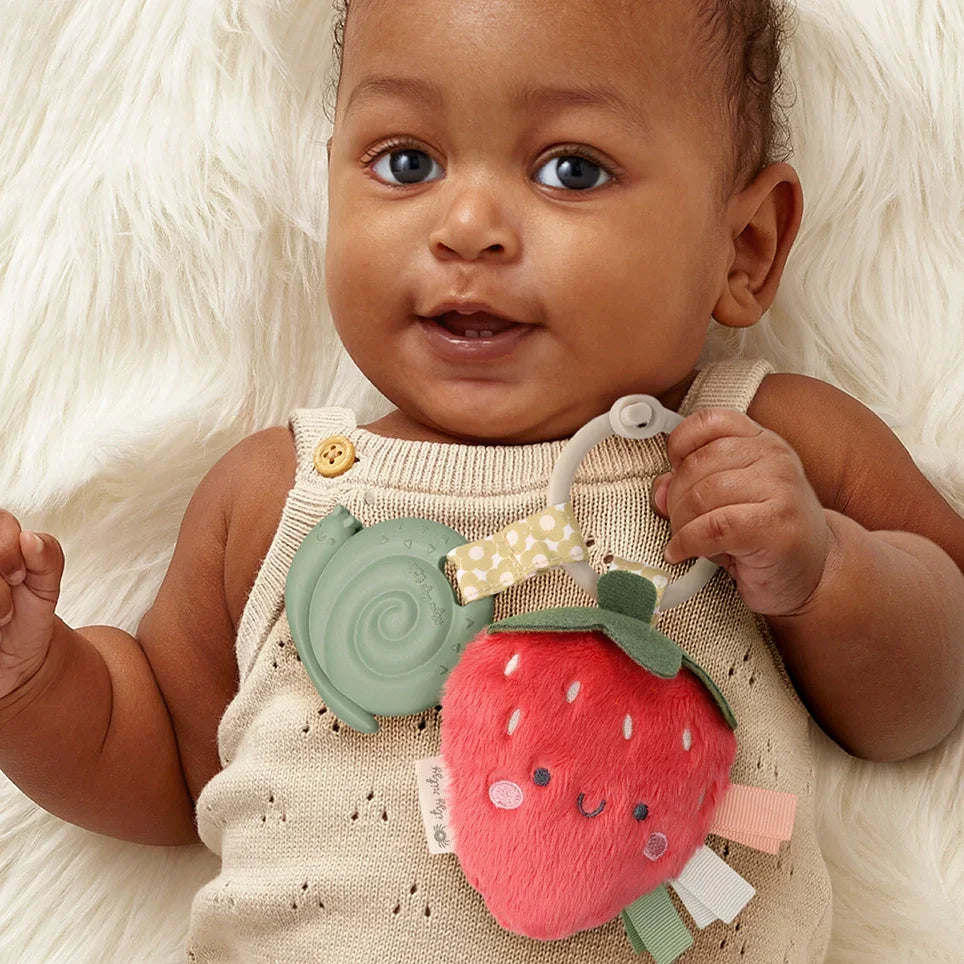 Itzy Pal™ Strawberry Plush + Teether