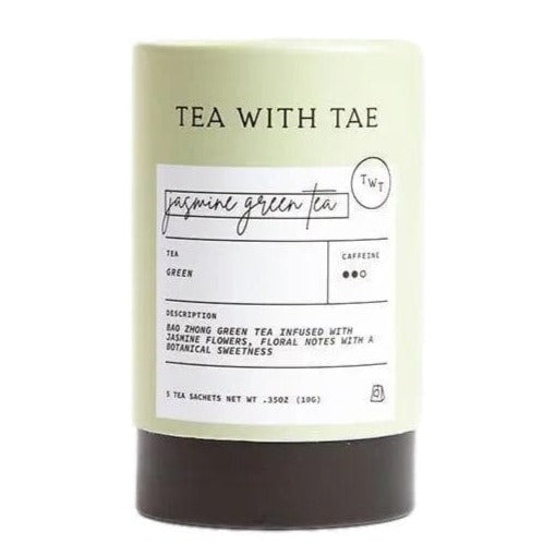Jasmine Green Tea: Mini Tea Tube - Giften Market