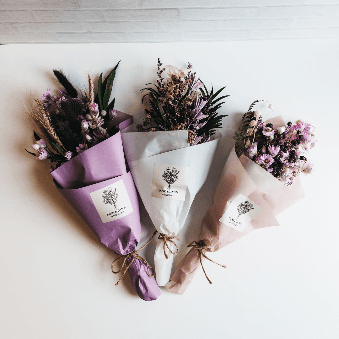Juliette Dried Flower Mini Bouquet - Giften Market