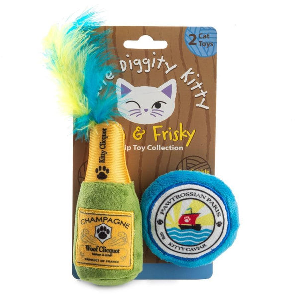 Kitty Clicquot (Bottle & Caviar) Organic Catnip - Cat Toys - Pet
