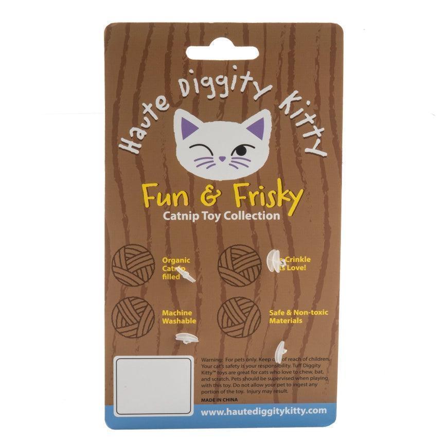 Kitty Vuiton Balls (Checker) Organic Catnip Toys - Giften Market