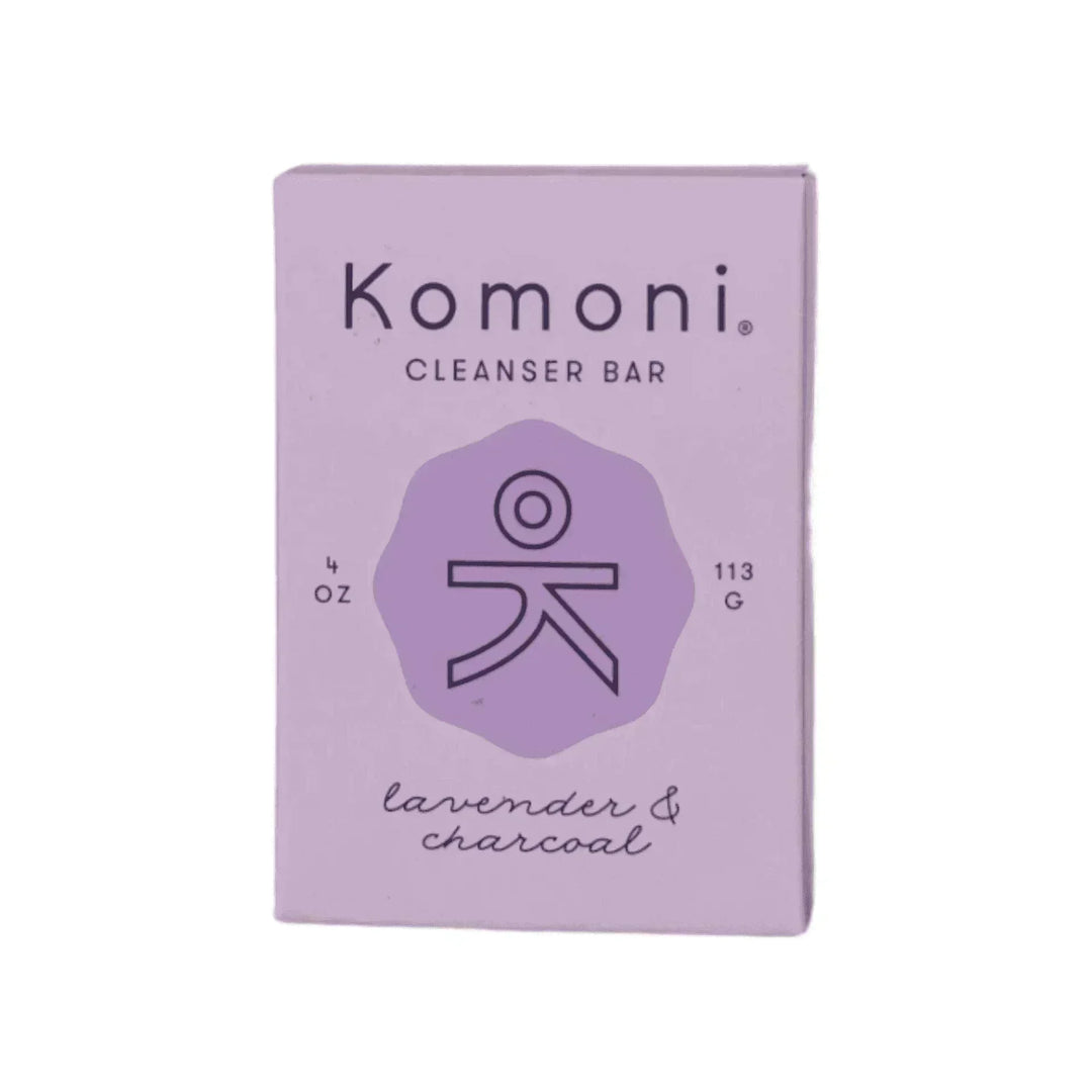 Lavender & Charcoal Face & Body Cleanser Bar - Giften Market