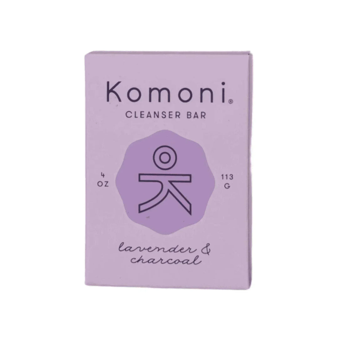 Lavender & Charcoal Face & Body Cleanser Bar - Giften Market