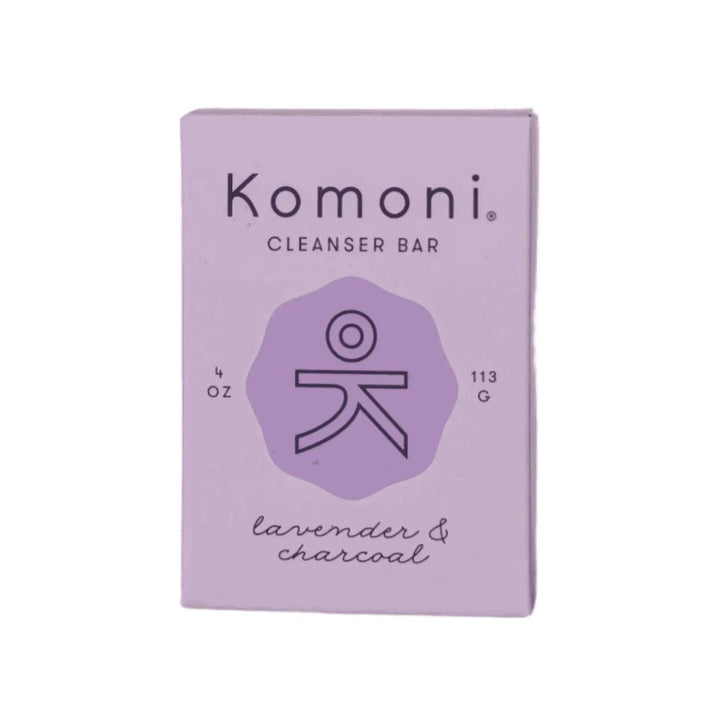 Lavender & Charcoal Face & Body Cleanser Bar - Giften Market
