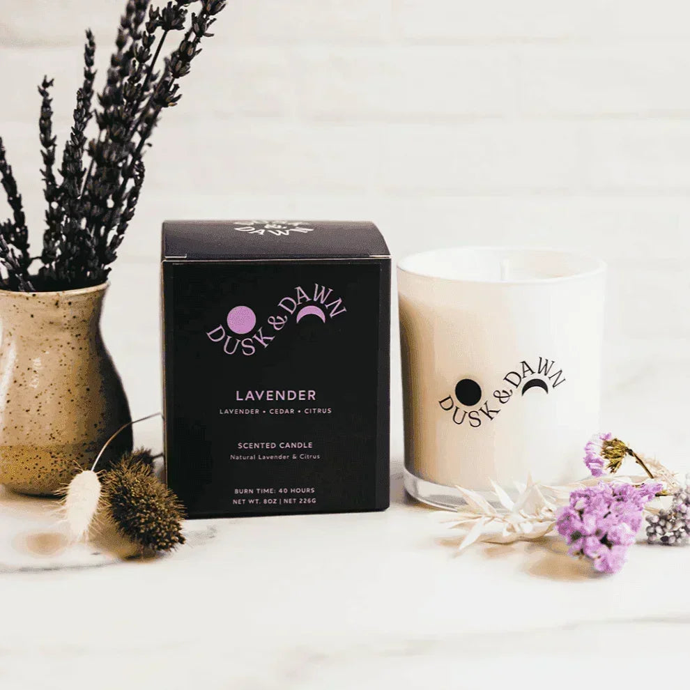 Lavender Deluxe Soy Candle - Giften Market