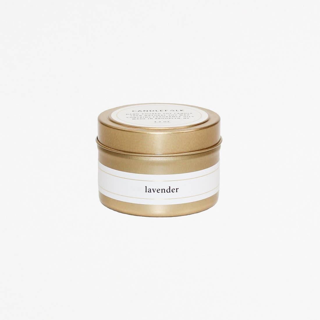 Lavender - Gold Travel Candle - Giften Market