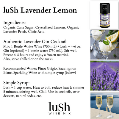 Lavender Lemon Craft Cocktail Mix - Giften Market