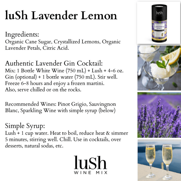 Lavender Lemon Craft Cocktail Mix - Giften Market