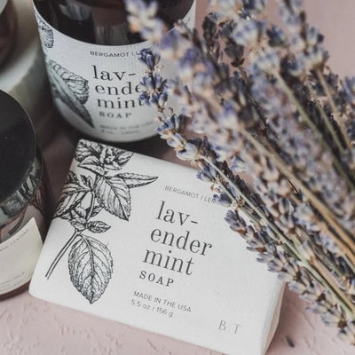 Lavender Mint Natural Bar Soap - Giften Market