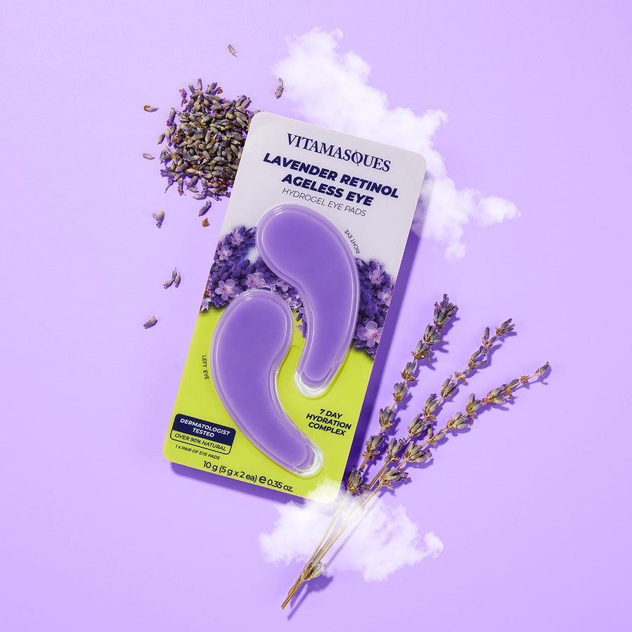 Lavender Retinol Ageless Eye Pads - Giften Market