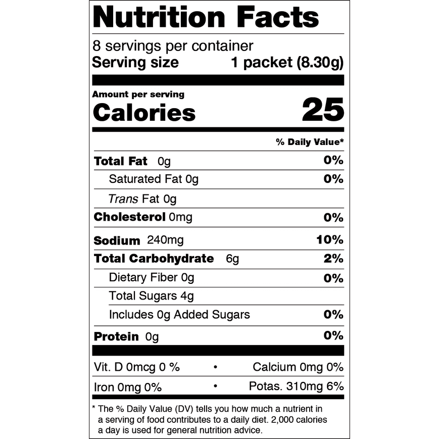 Lemonade Hydrating Electrolyte Mix - 4 Pack - Giften Market