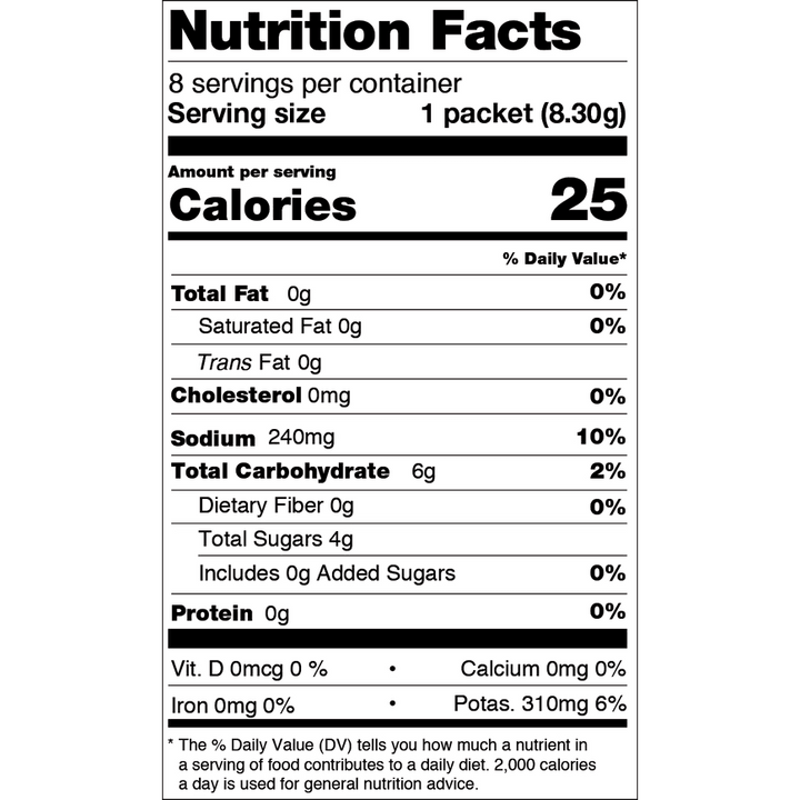 Lemonade Hydrating Electrolyte Mix - 4 Pack - Giften Market