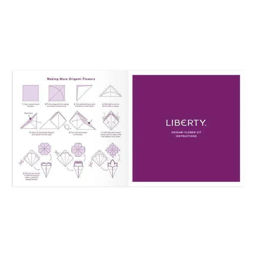 Liberty Classic Floral Origami Flower Kit - Giften Market