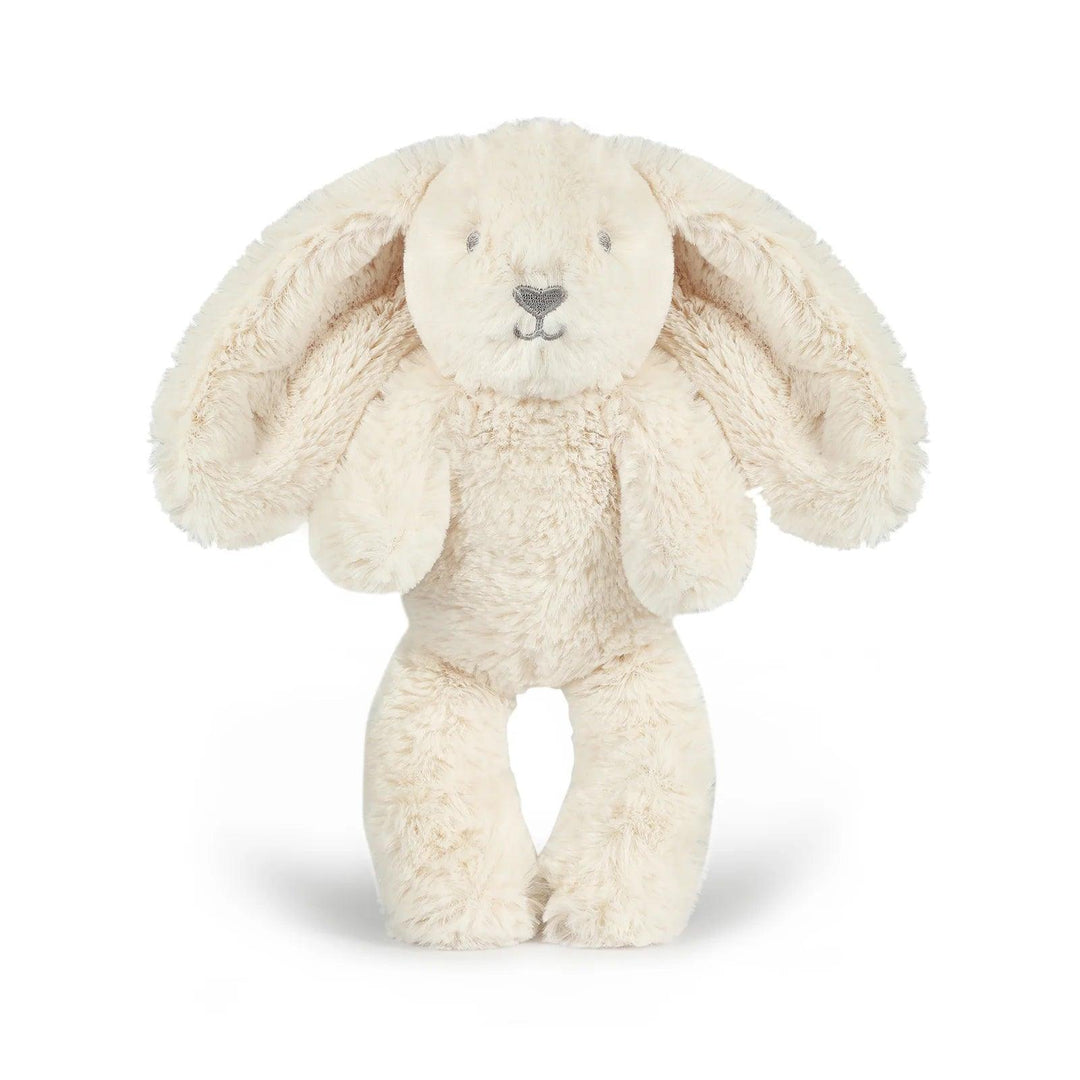 Plush cream bunny soft toy with long floppy ears, ideal for baby gifts and nurseries