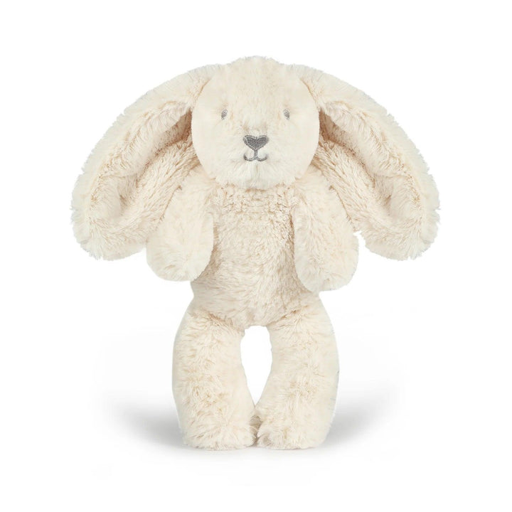 Plush cream bunny soft toy with long floppy ears, ideal for baby gifts and nurseries