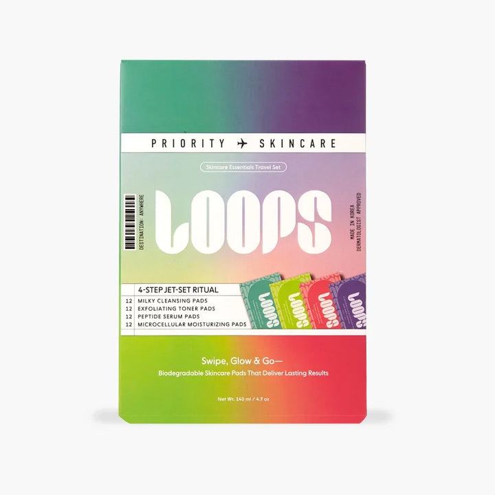 Loop Priority Skincare Essentials Travel Set