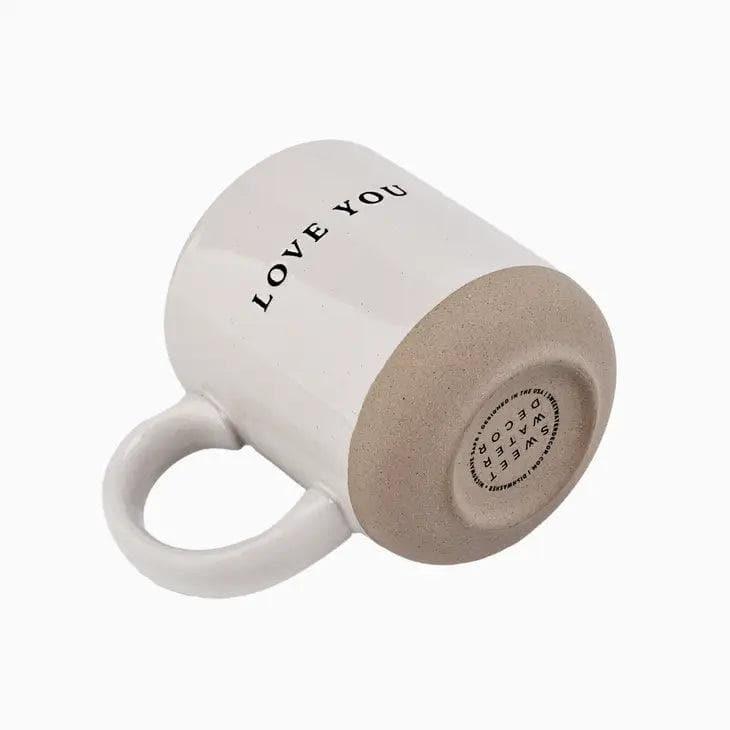 Love You Stoneware Coffee Mug - Giften Market