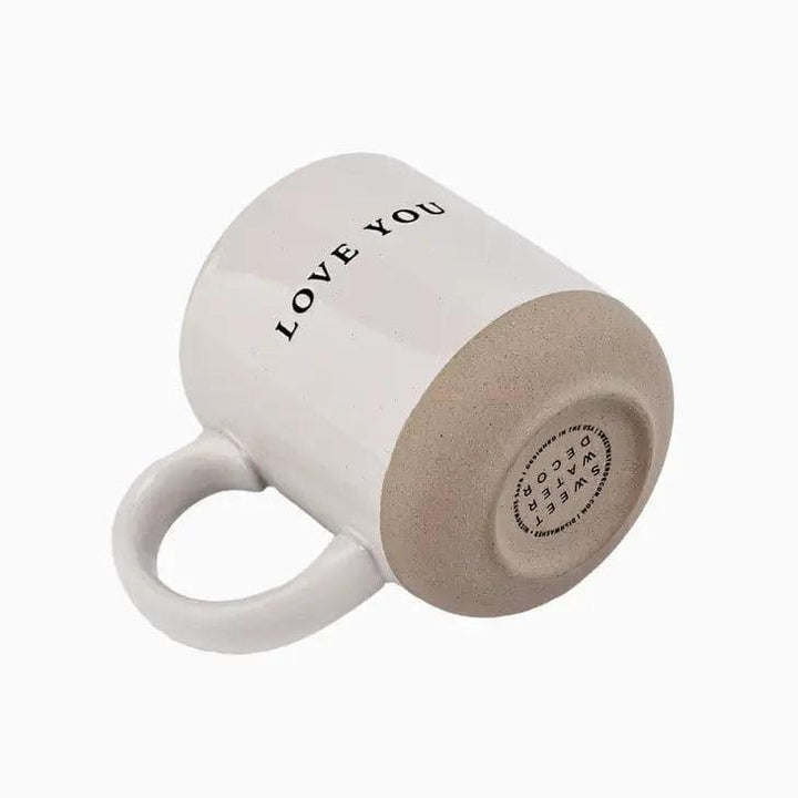 Love You Stoneware Coffee Mug - Giften Market