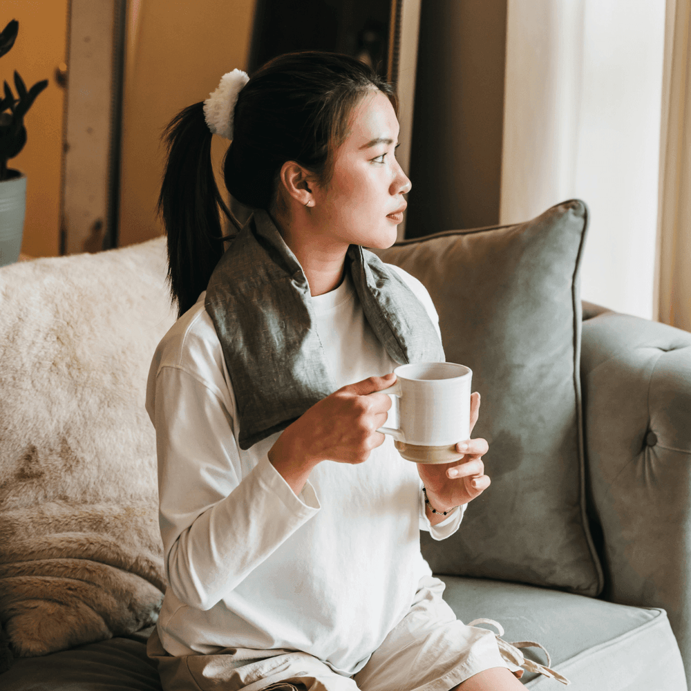 Luxury Linen Neck Wrap - Heat Therapy Pack - Giften Market
