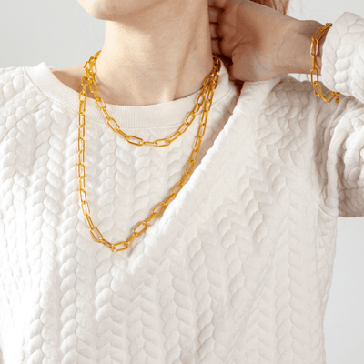 Maeve Choker Gold Necklace - Giften Market