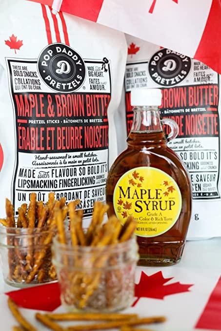 Maple & Brown Butter Seasoned Pretzels - Giften Market