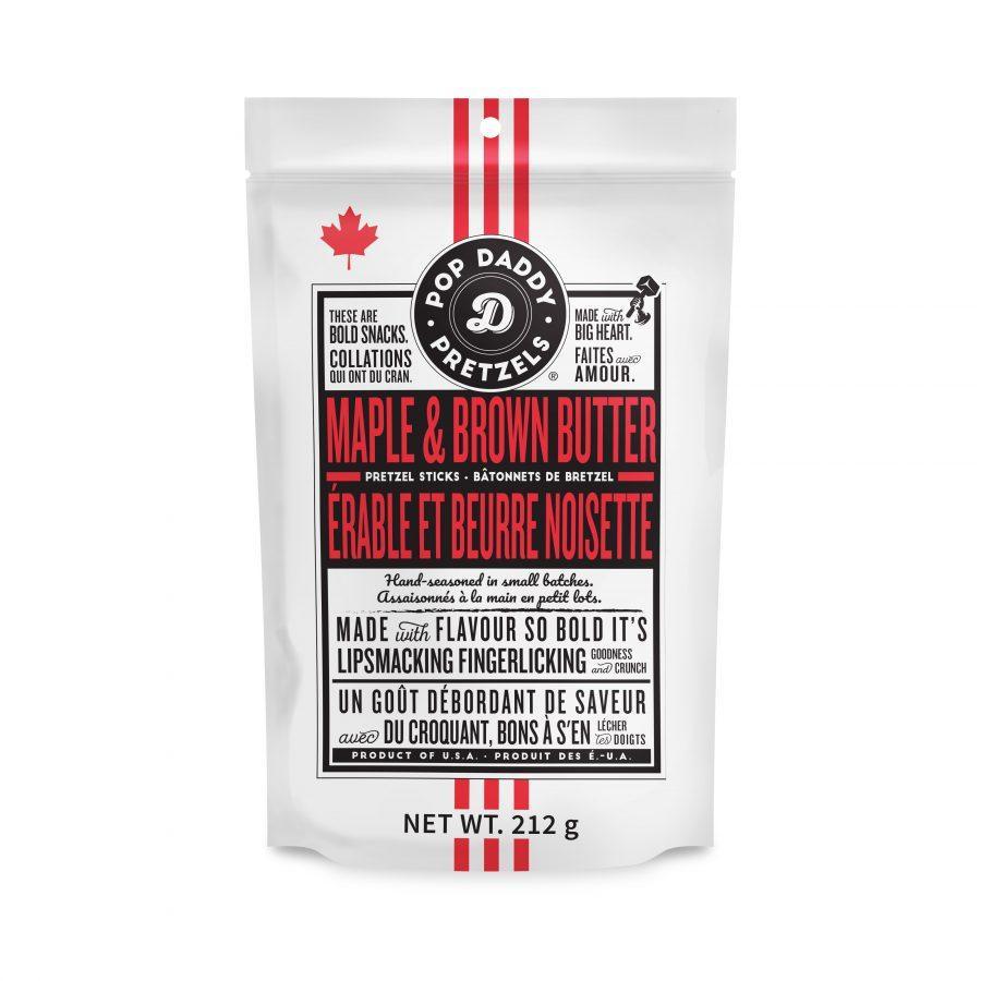Maple & Brown Butter Seasoned Pretzels - Giften Market