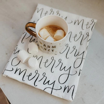 Merry Tea Towel - Giften Market