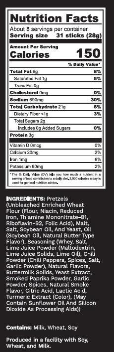 Mexican Street Corn Seasoned Pretzels - Giften Market