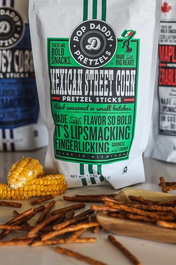 Mexican Street Corn Seasoned Pretzels - Giften Market