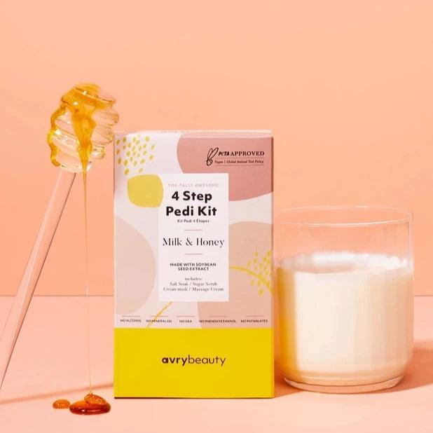 Milk & Honey 4 Step Pedi Kit - Giften Market