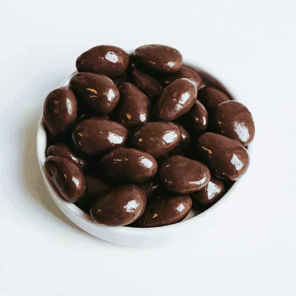 Milk Chocolate Covered Almonds - 6oz Glass Jar - Giften Market
