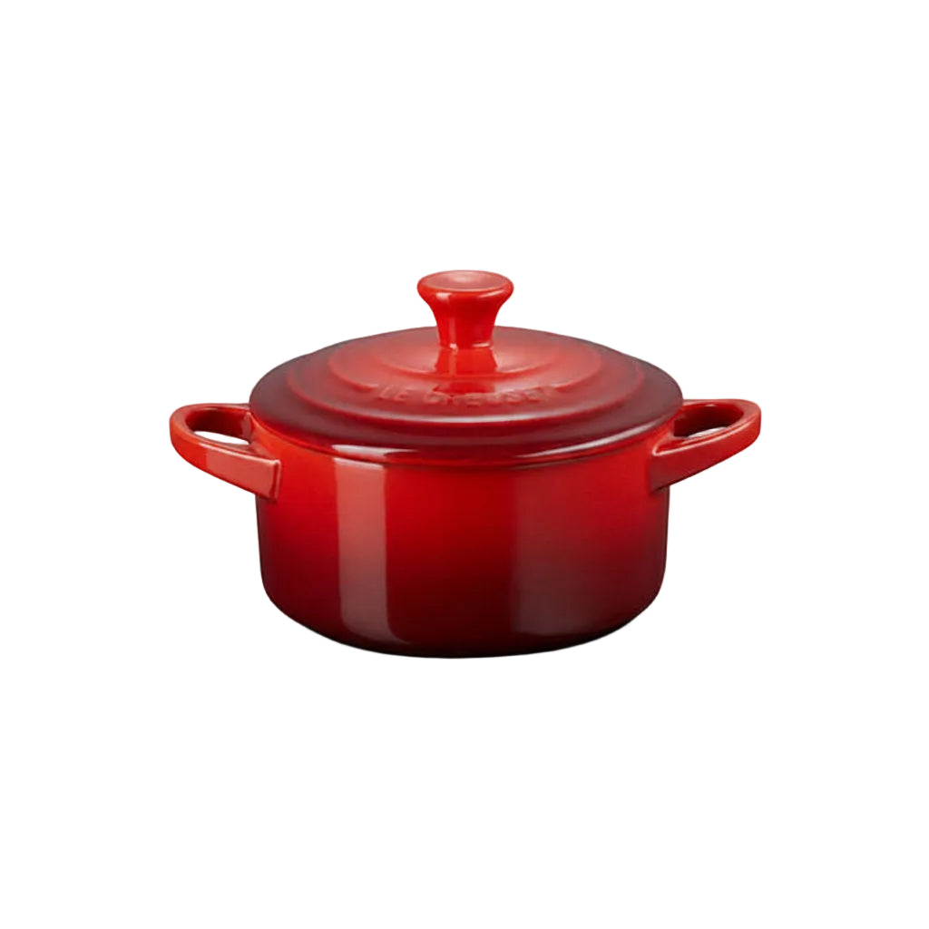 8 oz. Stoneware Mini Round Cocotte | Cerise