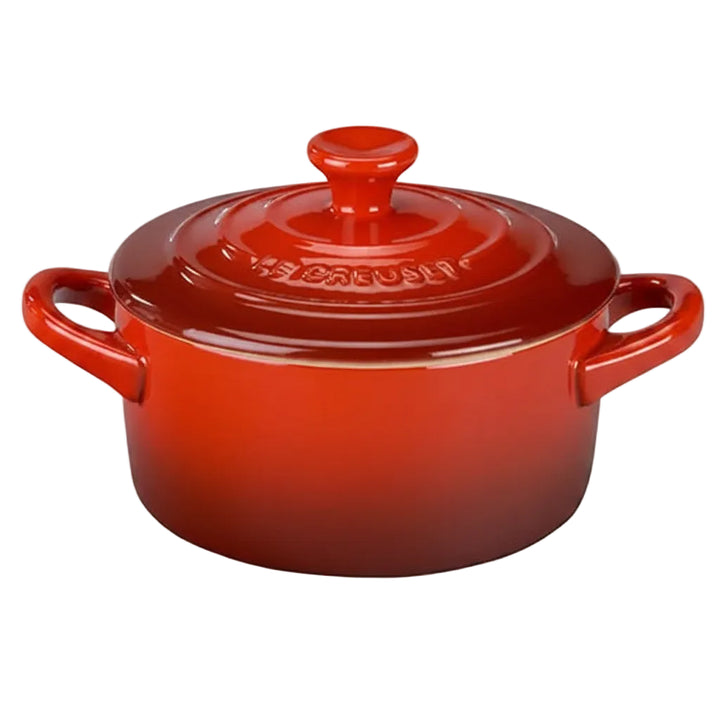 8 oz. Stoneware Mini Round Cocotte | Cerise