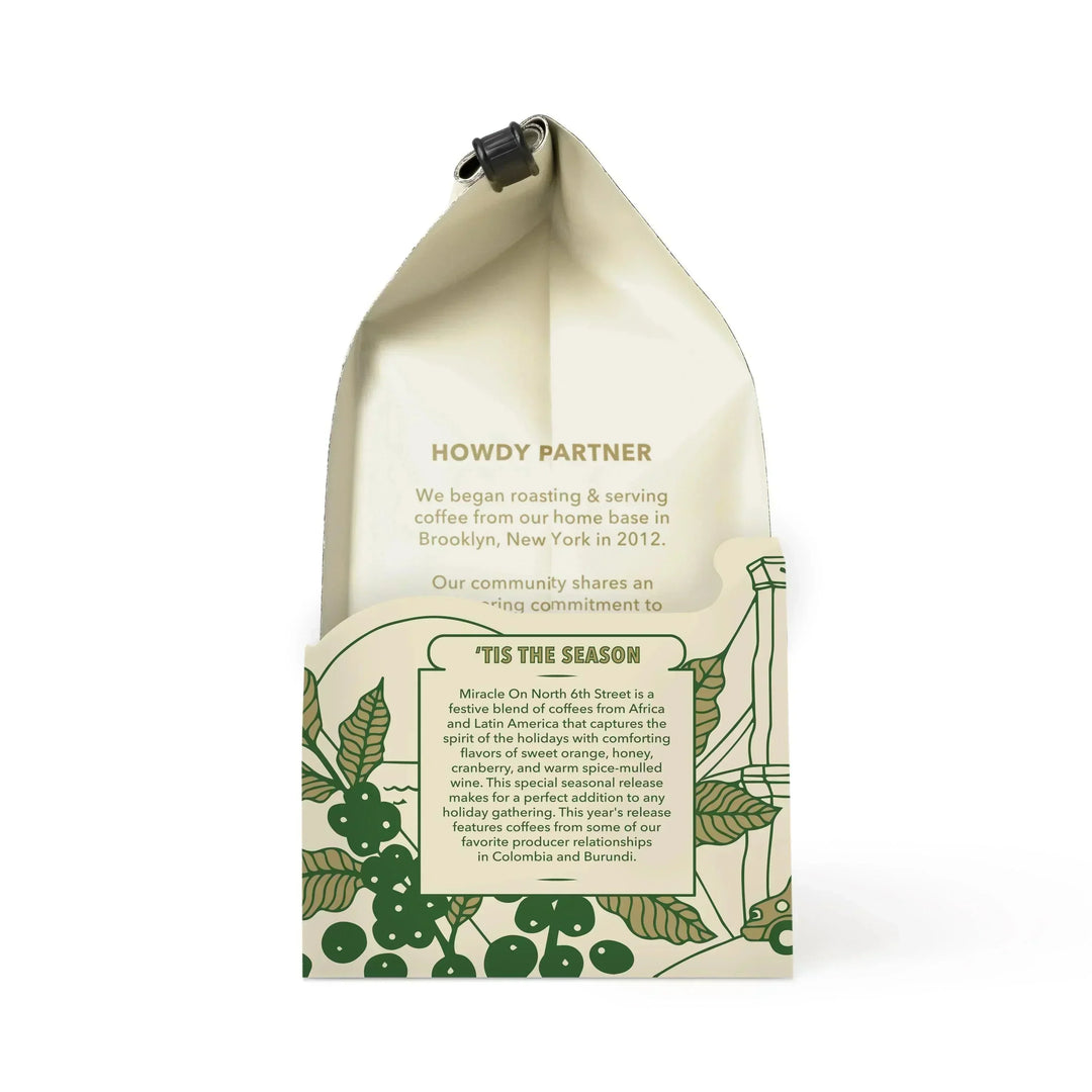 Miracle On North 6th Street Whole Bean 12 oz Coffee - Giften Market