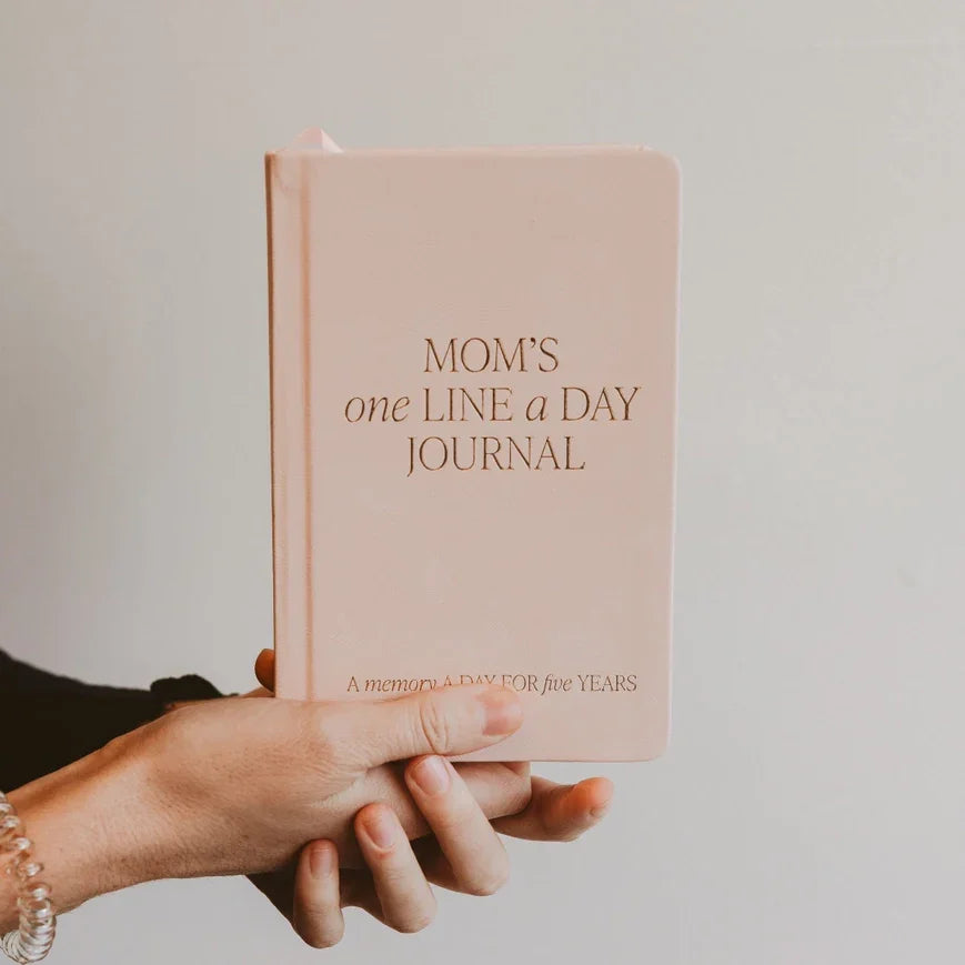 Mom's One Line A Day Leather Journal - Giften Market