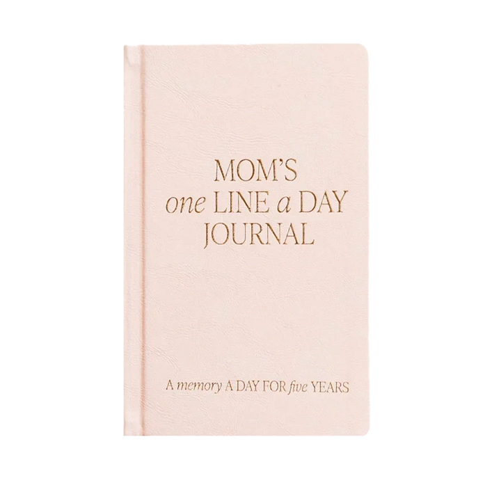 Mom's One Line A Day Leather Journal - Giften Market