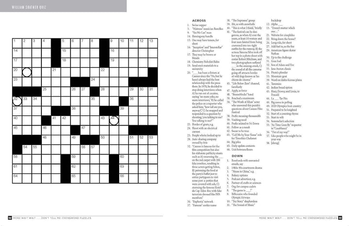 More Wait Wait...Don't Tell Me! Crossword Puzzles - Giften Market
