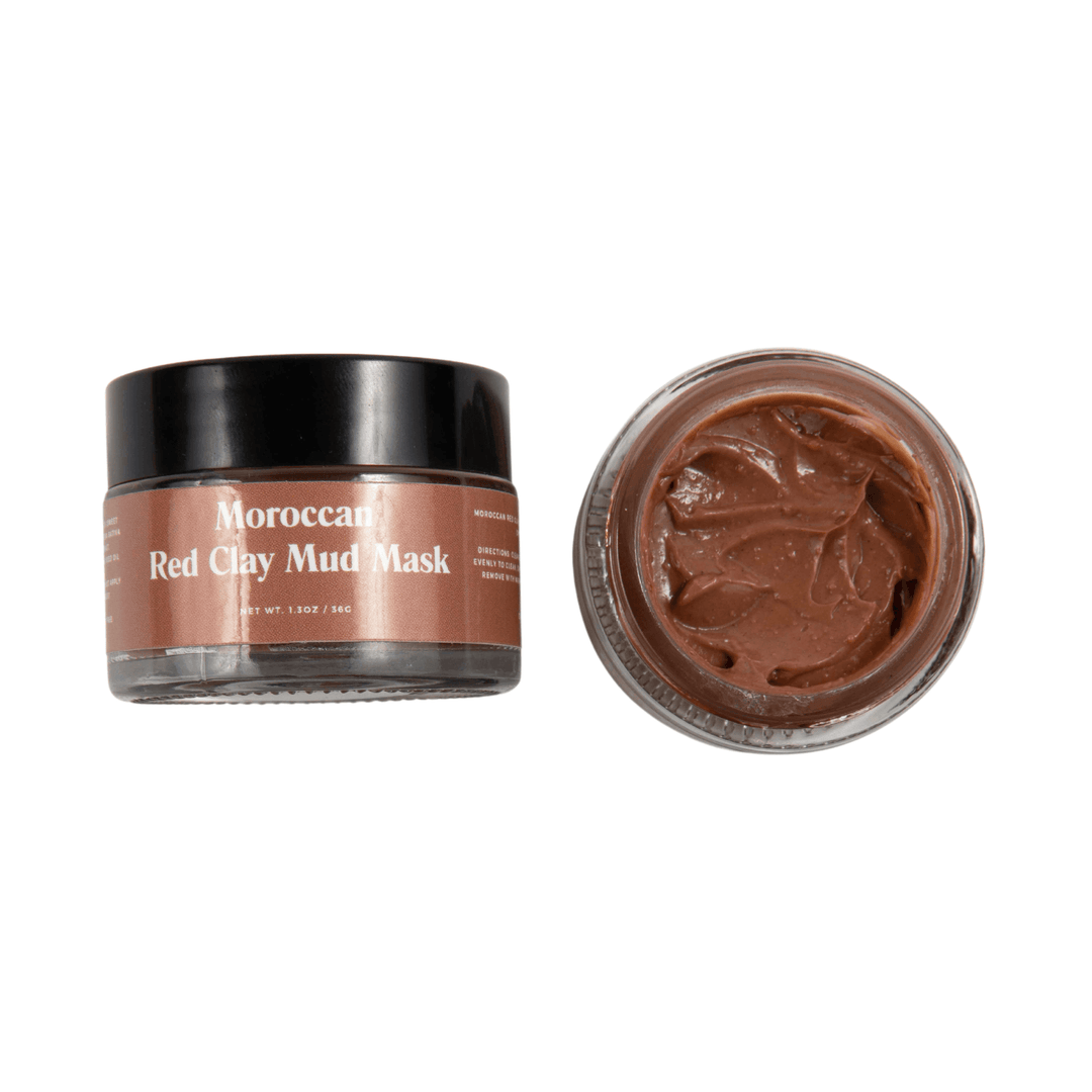 Moroccan Red Clay Mud Mask - Giften Market