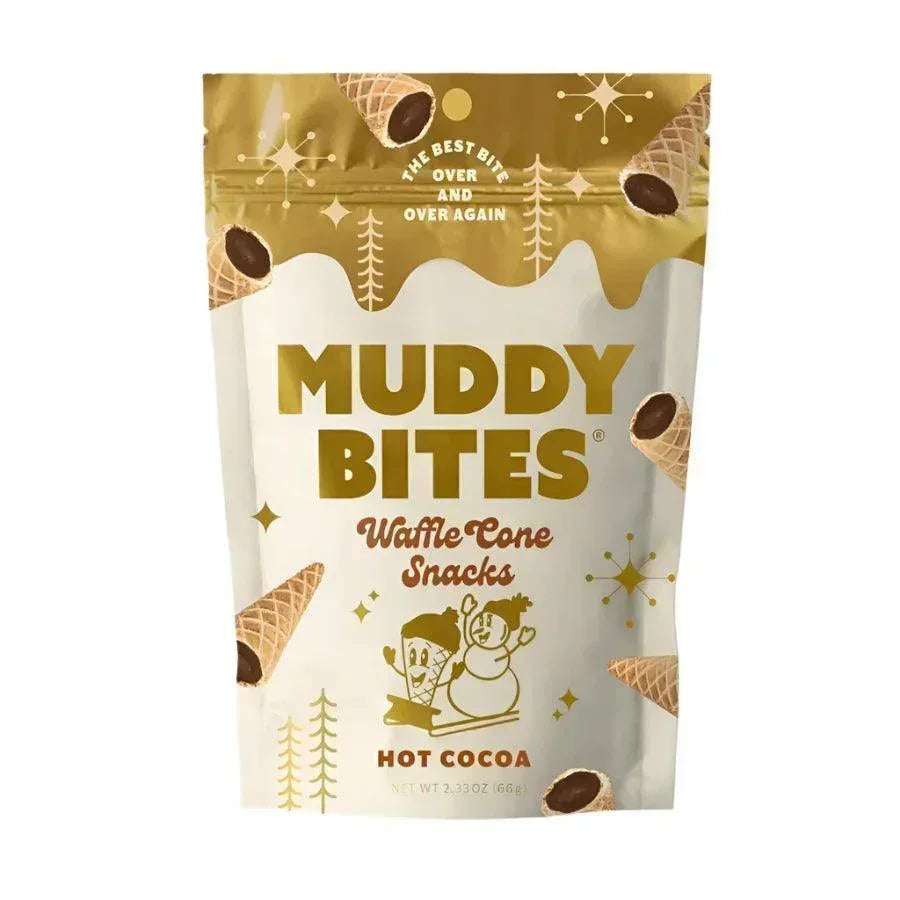 Muddy Bites Waffle Cones - Hot Chocolate - Giften Market