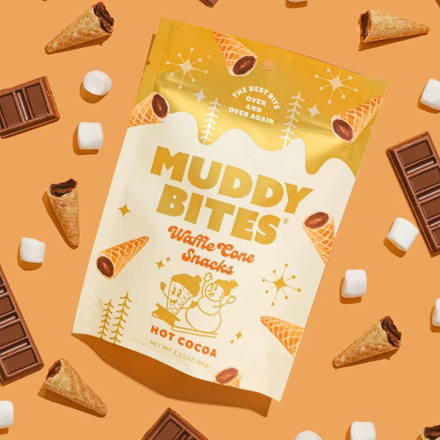 Muddy Bites Waffle Cones - Hot Chocolate - Giften Market