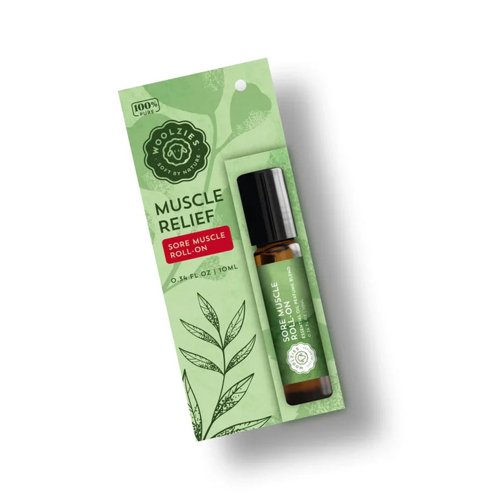 Muscle Roll-On – Cooling Comfort Blend For Sore Muscles
