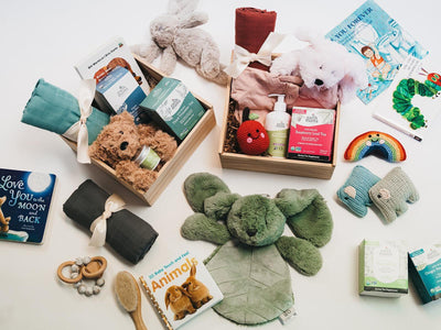 New Baby Welcome Basket - Pink - Giften Market