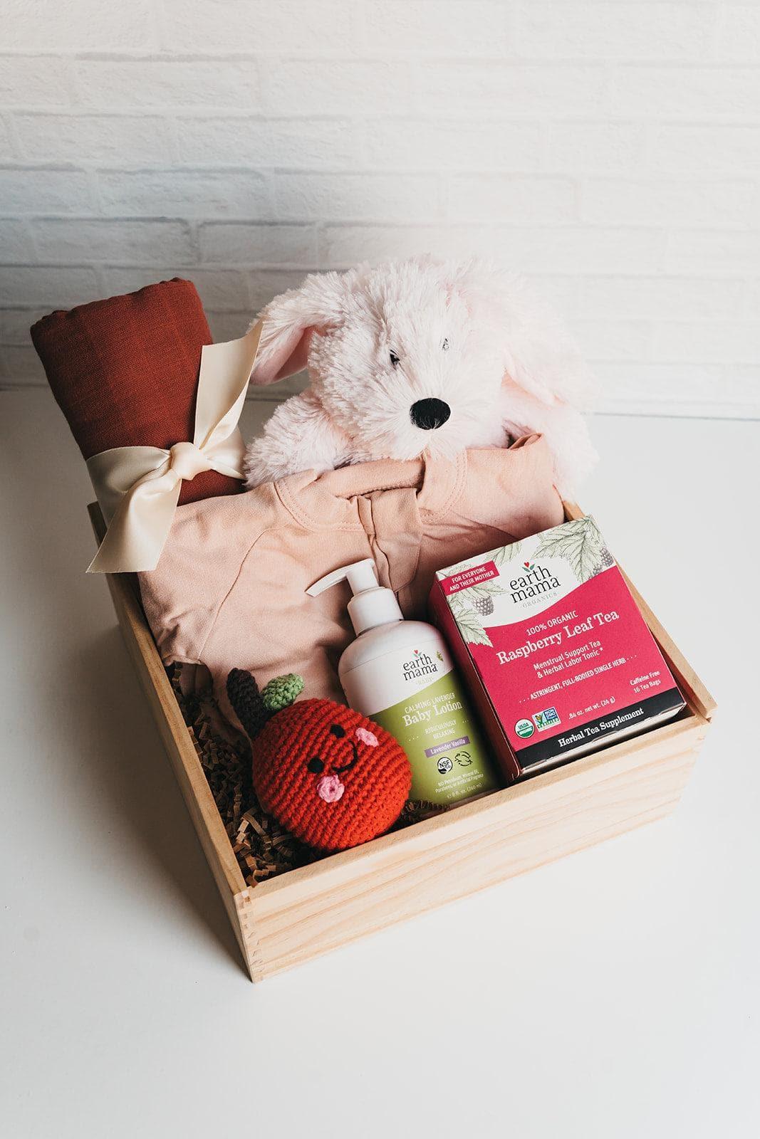 New Baby Welcome Basket - Pink - Giften Market