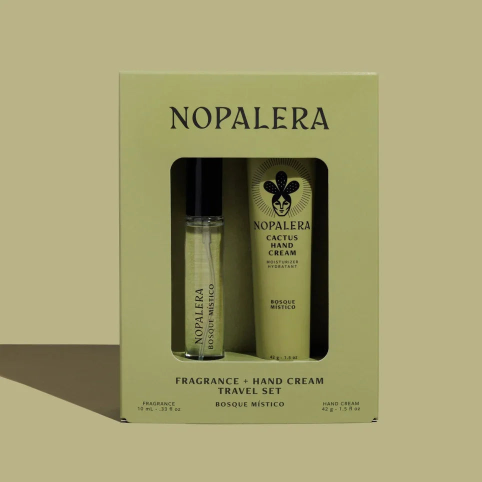 Nopalera Fragrance + Hand Cream Travel Gift Set - Giften Market