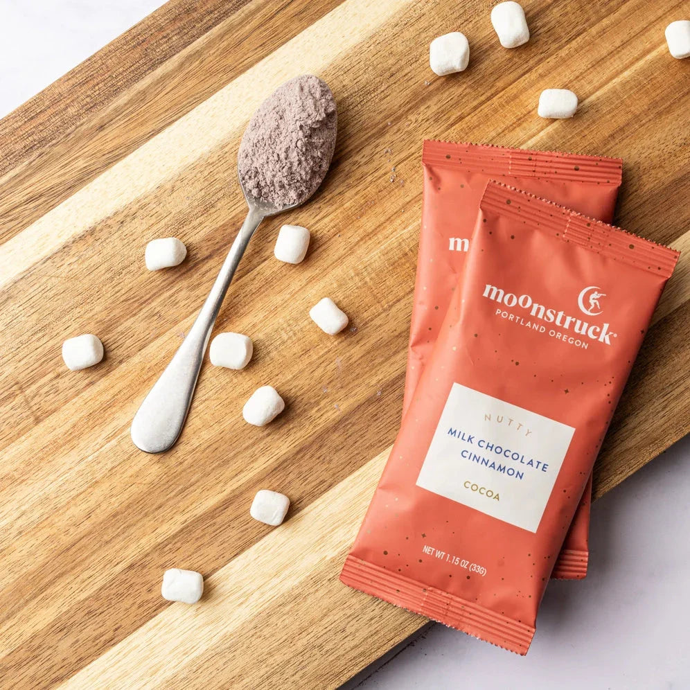 Nutty Milk Chocolate Cinnamon Hot Cocoa | Single Serve Pouch - Giften Market